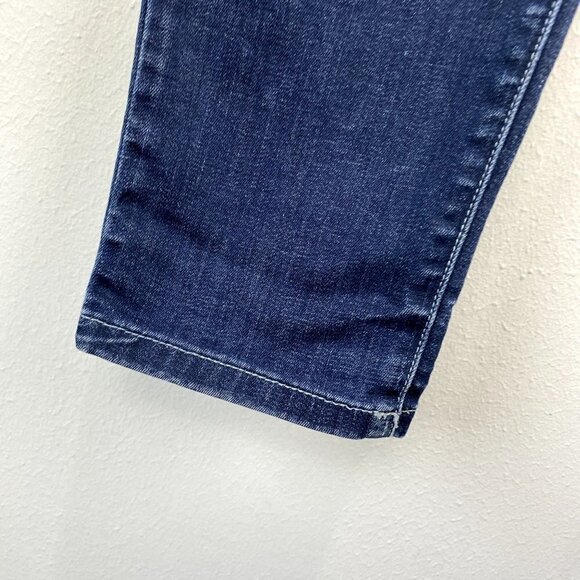 Eileen Fisher Skinny Jeans Dark Denim 12 - Picture 5 of 8